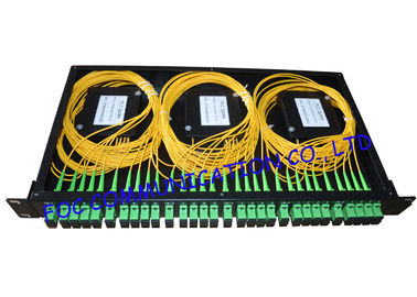 1 * 4 ディバイダーの 6pcs のラック マウント繊維 PLC のディバイダーのパッチ盤 SC/APC