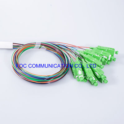 電気通信ネットワーク繊維PLCのディバイダーLSZH 1x8 SC APCのコネクター低いPDL