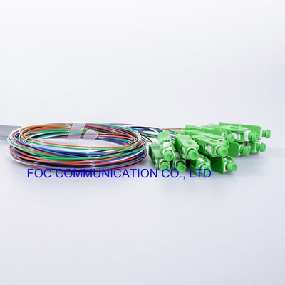 電気通信ネットワーク繊維PLCのディバイダーLSZH 1x8 SC APCのコネクター低いPDL