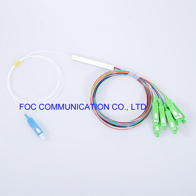 電気通信ネットワーク繊維PLCのディバイダーLSZH 1x8 SC APCのコネクター低いPDL