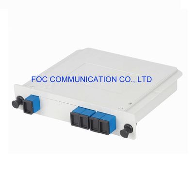 高い均等性1×4低いPDL PLC繊維カセットSC UPC 1260nm