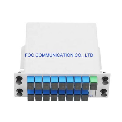 SC UPC 1650nm光ファイバーPLCのディバイダー1×16 1.5dBの均等性