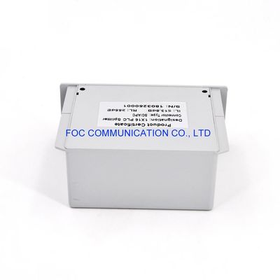PON FTTX 1650nm繊維PLCのディバイダーSC APC 1×16の低い挿入損失