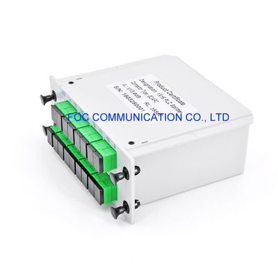 PON FTTX 1650nm繊維PLCのディバイダーSC APC 1×16の低い挿入損失