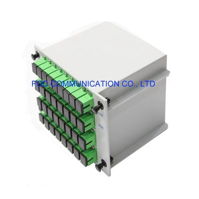 CATV 1650nmの光ファイバーのディバイダー カセットSC APC 1×32 PLCのディバイダー