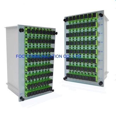 PON FTTX 1×64 CATV Plcのディバイダー モジュールSC APC DWDMの繊維光学のディバイダー箱