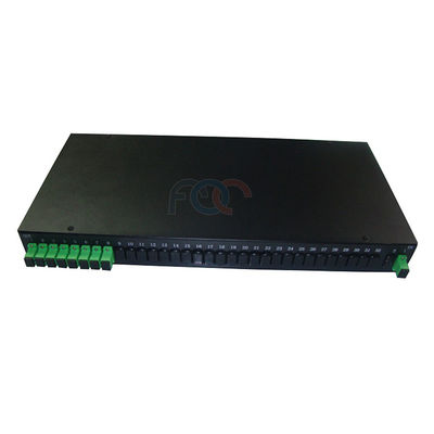 FTTHの受動の光学ネットワークのためのFC UPC 1x8のラック マウントPlcのディバイダー