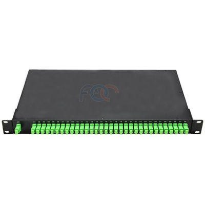 CATV LAN LSZH繊維PLCのディバイダーのパッチ盤SC APCのラック マウント