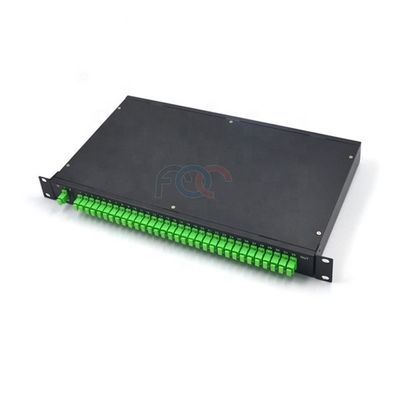 CATV LAN LSZH繊維PLCのディバイダーのパッチ盤SC APCのラック マウント