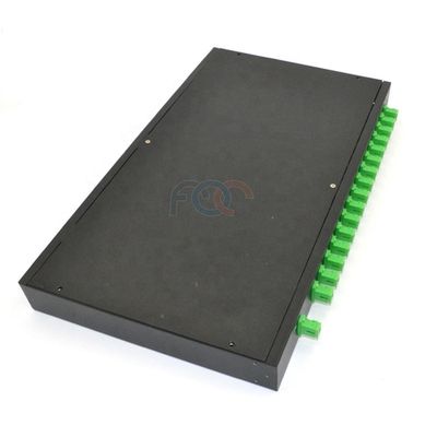 CATV LAN LSZH繊維PLCのディバイダーのパッチ盤SC APCのラック マウント