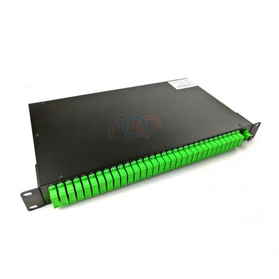 FTTC繊維PLCのディバイダー1-64Fのラック マウント1650nm FTTH PLCのディバイダー