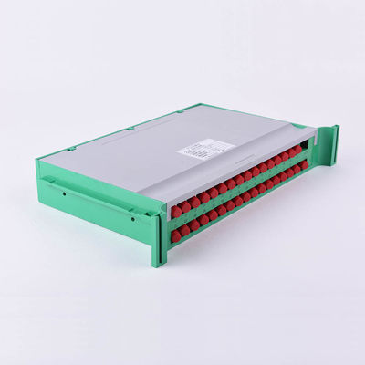 FC UPCの繊維光学PLCのディバイダー1x32 19インチの皿のFtth Plcのディバイダー