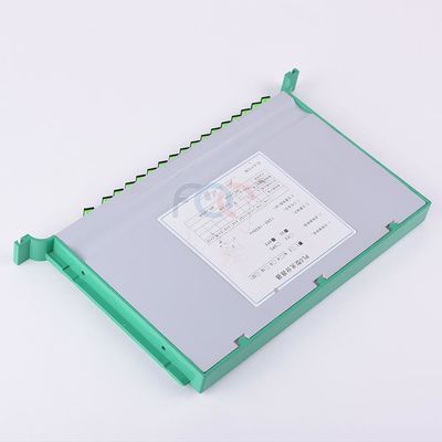 十字の関係のキャビネットのためのODF 1x64繊維PLCのディバイダーの皿FTTB